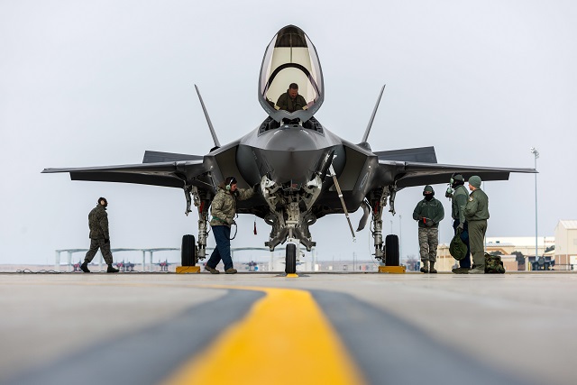 Estados Unidos es el principal exportador de armas a Medio Oriente. En la foto, avión de combate F-35A. Crédito: Fuerza Aérea de Estados Unidos.