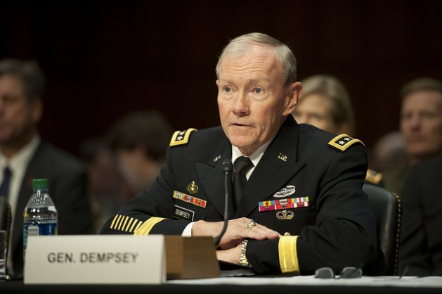 El general Martin Dempsey, jefe del Estado Mayor Conjunto. Crédito: Departamento de Defensa de Estados Unidos/dominio público