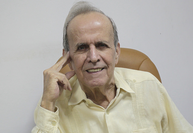 Ricardo Alarcón de Quesada, exministro de Relaciones Exteriores y expresidente de la Asamblea Popular de Cuba. Crédito: Jorge Luis Baños/IPS