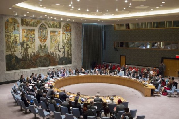 El debate del Consejo de Seguridad sobre la mujer, la paz y la seguridad en octubre de 2014. Crédito: ONU/Rick Bajornas