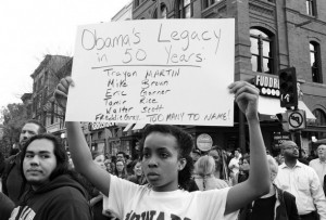 Marcha en Washington, el 29 de abril, en solidaridad con las protestas de Baltimore por la muerte de Freddy Gray a manos de la policía. Crédito: Stephen Melkisethian/cc by 2.0
