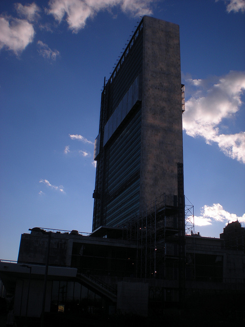 Edificio de la secretaría de la ONU, en Nueva York. Crédito: Haider Rizvi/IPS