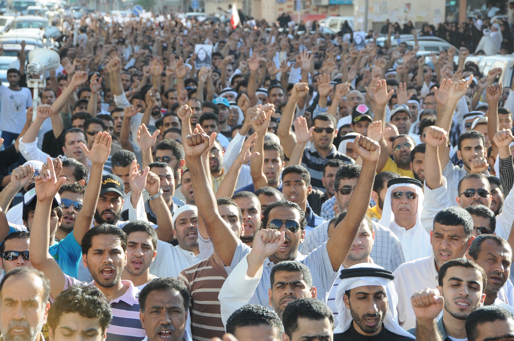 Manifestación en Bahréin en abril de 2011. Crédito: Suad Hamada/IPS