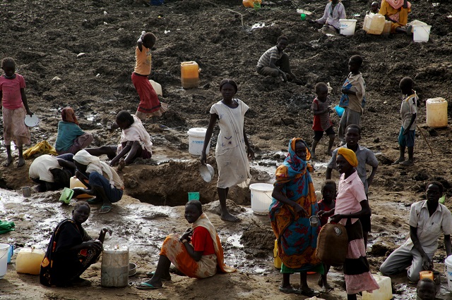 Campamento de refugiados de Jamam, en Sudán del Sur. Crédito: Jared Ferrie/IPS.