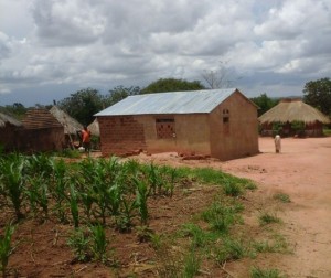 La casa del agricultor Bishop Mweene en Pemba, Zambia. Crédito: Friday Phiri / IPS