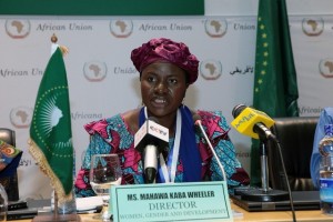 Mahawa Kaba Wheeler, directora de Mujeres, Género y Desarrollo de la Comisión de la Unión Africana. Crédito: Cortesía de la Comisión de la Unión Africana