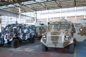 Las fuerzas de seguridad de Etiopía están equipadas para reprimir las manifestaciones de la comunidad Oromo, seguidas de numersos episodios de violencia y enfrentamientos. Crédito: James Jeffrey/IPS.
