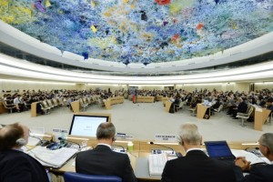 Sede del Consejo de Derechos Humanos de la ONU en Ginebra. Jean-Marc Ferré/UN Photo.