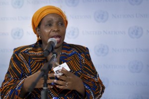 La presidenta saliente de la Comisión de la Unión Africana consideró la prohibición del ingreso de personas de siete países musulmanes a Estados Unidos como una prueba para la unidad y la solidaridad. Foto de la ONU / Rick Bajornas.