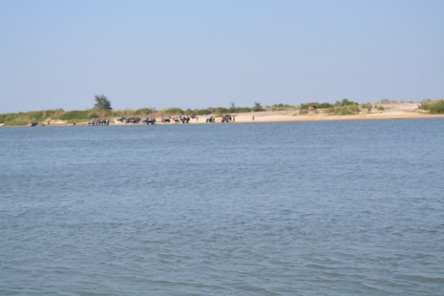 El río Zambezi, en Zambia occidental. Crédito: Friday Phiri