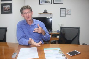 Mark Smulders, representante de la FAO para Indonesia y Timor Oriental. Crédito: Kanis Dursin / IPS