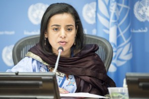 Mariam Wallet Aboubakrine, de Mali. Crédito: Rick Bajornas/UN Photo.