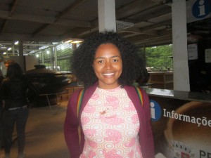 Gilda Montenegro, nutricionista del Ministerio de Educación de Panamá, quien conoció la experiencia de la alimentación escolar en Vitoria, Brasil, junto con otros 22 representantes de 12 países latinoamericanos y caribeños, en una visita técnica promovida por la FAO. Crédito: Mario Osava/IPS