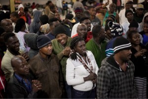 Al menos 7.800 ciudadanos haitianos están varados en México desde hace meses, al fracasar en su intento de llegar a Estados Unidos. Crédito: Andalusia Knoll Soloff/EnelCamino