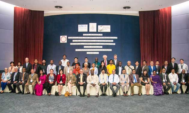 “Governments and NGOs from 21 nations, plus dentists, manufacturers, and UN Environment, gather in Bangkok”. Credit: Environment & Social Development Organization, Dhaka