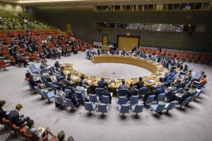 Reunión del Consejo de Seguridad sobre la situación en Yemen, el 2 de agosto de 2018. Crédito: Manuel Elias/UN Photo.