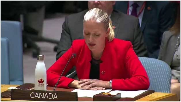 Ministra de Ambiente y Cambio Climático de Canadá, Catherine McKenna. Crédito: Cortesía.