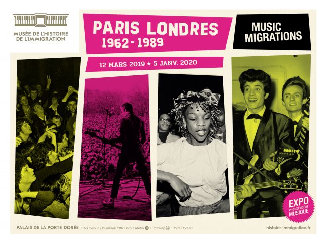 El Museo de la Historia de la Inmigración, de París lanzó una exposición provocadora sobre música y migraciones en marzo de 2019 y que se extenderá hasta enero de 2020. Crédito: Cortesía de Museo de la historia de la Inmigración, de París.