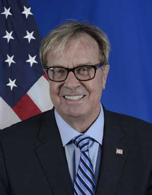 Kip Tom, embajador de Estados Unidos ante las Agencias de las Naciones Unidas para la Alimentación y la Agricultura en Roma