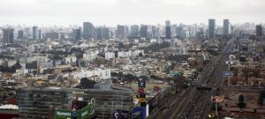 Vista de la ciudad de Lima, la capital de Perú. Crédito: Banco Mundial