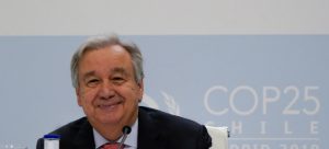 Guterres, secretario general de la ONU, advirtió que el punto de no retorno del cambio climático está a la vista y que en los próximos 12 meses es esencial que se garanticen compromisos nacionales más ambiciosos, particularmente de los principales emisores