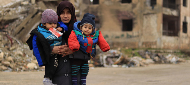 La guerra en Siria ha dejado más de 11 millones de personas que necesitan ayuda humanitaria. El número de personas sin acceso fiable a los alimentos es de casi ocho millones y, en sólo un año, aumentó más de 20 por ciento