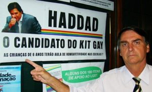 Jair Bolsonaro durante la campaña a las elecciones presidenciales en Brasil, en 2018. Foto: | Congressoemfoco.uol.com