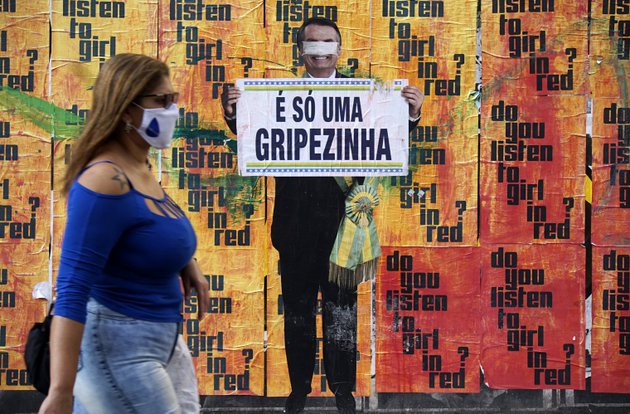 Conspiraciones en América Latina financiadas con dinero opaco, collage en Brasil.