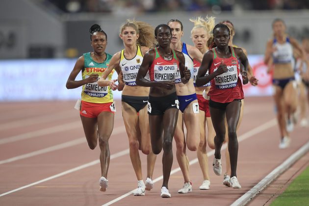 Las mujeres atletas de los países del Sur son objeto en muchos casos de "pruebas de sexo", con practicas médicas abusivas que debería eliminar la federación de atletismo, World Athletics. Foto: Andy Lyons/IAAF