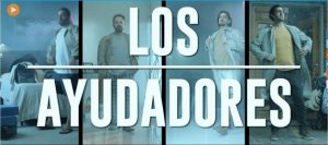 Cartel promocional de "Los ayudadores", una de las piezas audiovisuales que desmontan, con un toque de humor, arraigados comportamientos machistas en el hogar. Esta campaña argentina se ha hecho viral en medios y redes de varios países. Imagen: Spotlight