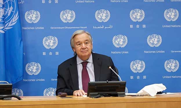 El diplomático portugués António Guterres oficializó el 11 de enero que está “disponible” para cumplir un segundo mandato de cinco años como secretario general de la Organización de Naciones Unidas. Foto: John Penney/PassBlue