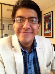 El autor, Gabriel Bagundo