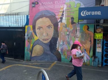 México sufre una epidemia de violencia de género, en la cual proliferan los feminicidios, abusos sexuales y desaparición, como la de la ingeniera bioquímica Viviana Elizabeth Garrido Ibarra, quien desapareció a los 32 años de edad el 30 de noviembre de 2018 en un barrio del sur de Ciudad de México y a quien honra el mural de la fotografía. Foto: Emilio Godoy /IPS