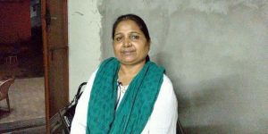 Rehana Adeeb, víctima de violencia doméstica durante 18 años en un matrimonio forzado cuando era niña, se reconvirtió en una activista que lucha contra la violencia de otras mujeres mediante su oenegé Astitva, en Uttar Pradesh, el estado más poblado de India, en el norte del país. Foto: Cortesía de Rehana Adeeb