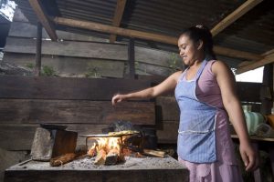 Las mujeres de los hogares rurales y pobres del sureño estado mexicano de Chiapas usan la biomasa como principal fuente de combustible. Foto: Mauricio Ramos /IPS